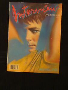 andy warhol interview magazine 1988