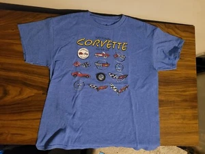 National Corvette Museum Jugend T-Shirt Blau Größe L - Bild 1 von 5