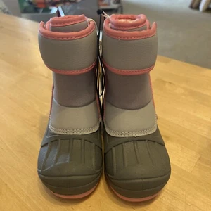 Toddler Girls' Lenny Winter Boots Gray - Cat & Jack - SIZE 7 - Picture 1 of 5