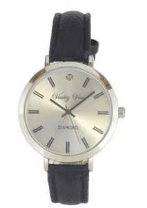Orologio di design Voulez Vous serie DIAMOND donna placcato oro bianco 14 carati - nuovo - Foto 1 di 9