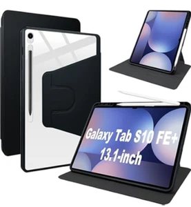 Samsung Galaxy Tab S10 FE+ 13.1" Case 360 Degree Rotation Protective Stand Cover - Picture 1 of 72