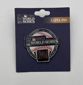 2023 WORLD SERIES - Lapel Pin - Arizona Diamondbacks - OFFICIAL - Picture 1 of 3
