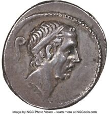 Roman Republic AR Denarius L. Marcius Philippus (57/6 BC). NGC certified Ch VF