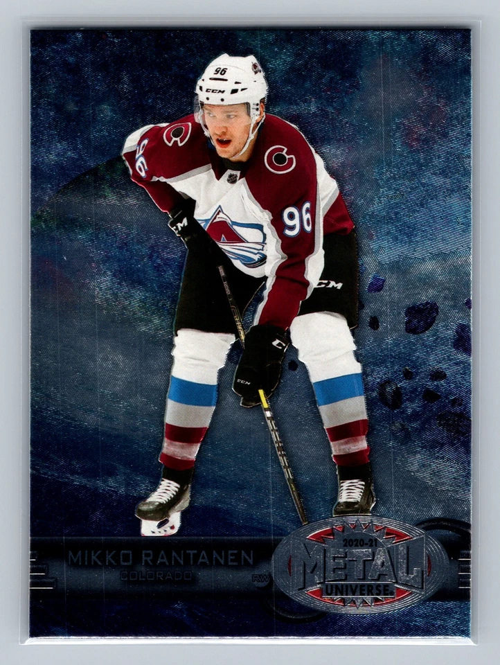 2020-21 Skybox Metal Universe Retro Mikko Rantanen #R-14 - Image 1 of 2