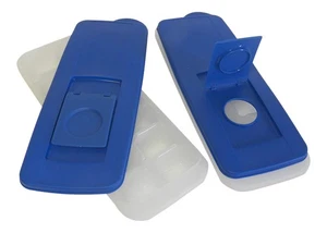 2-Pack No-Spill Ice Cube Trays with Lids – BPA-Free, Easy Release & Stackable... - Picture 1 of 8