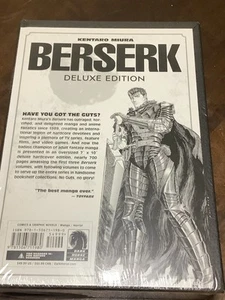 Berserk Deluxe Volume 1 Kentaro Miura & Jason DeAngelis (Hardcover, 2019) NEW - Picture 1 of 3