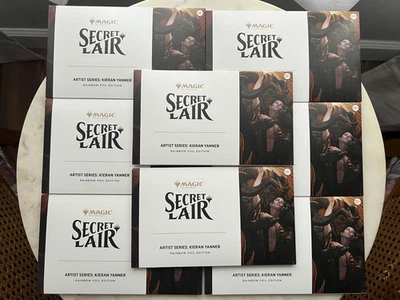 MTG Secret Lair Artist Series: Kieran Yanner Rainbow Foil Edition Sealed In Hand - Image 1 of 2