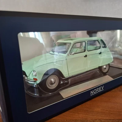 CITROEN Dyane 6 vert jade de 1983 NOREV 1/18e ref 181856 édition limitée 300 pcs - Photo 1/4