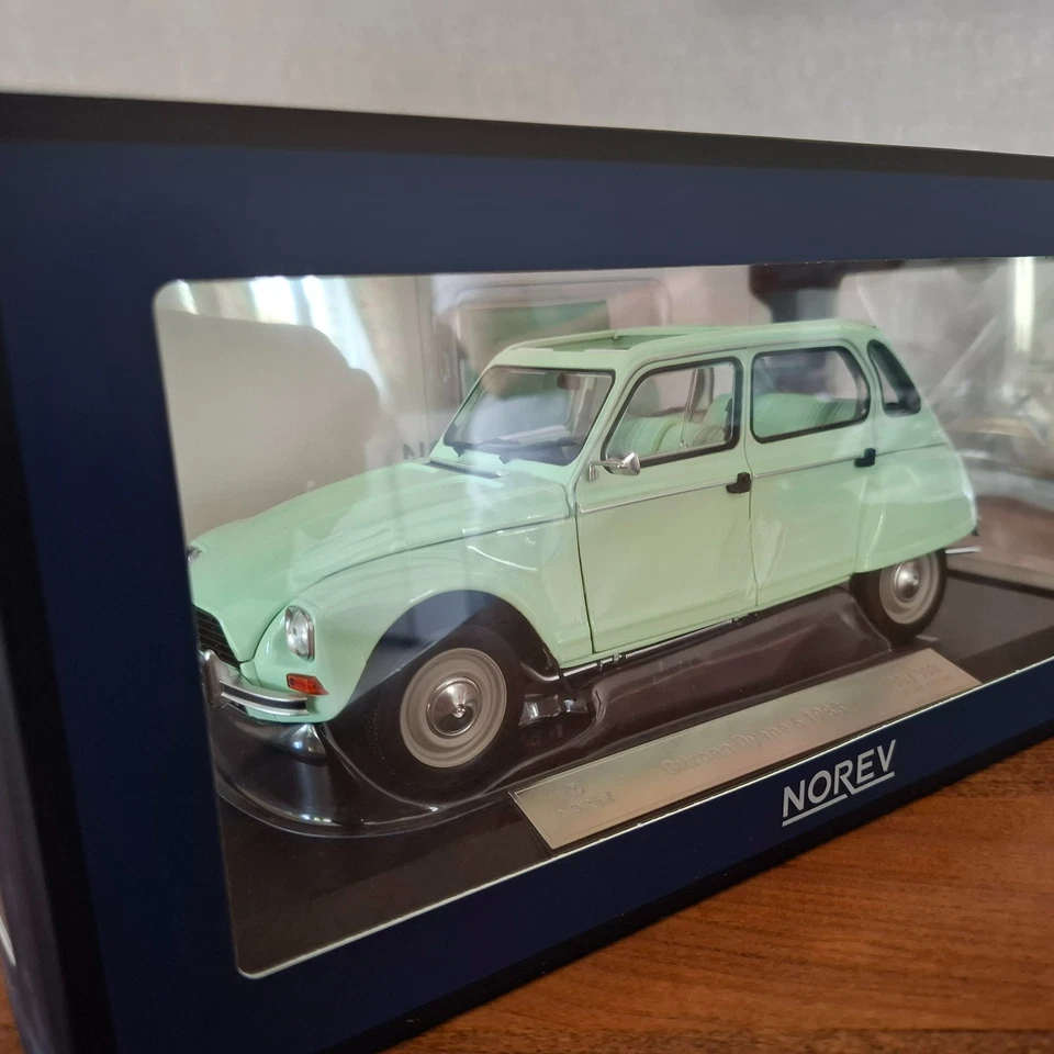 CITROEN Dyane 6 vert jade de 1983 NOREV 1/18e ref 181856 édition limitée 300 pcs - Photo 1/4
