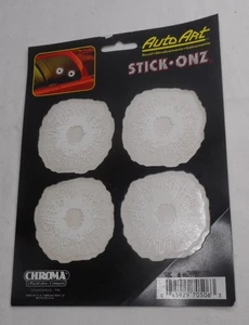 Auto Art Stick-onz 4-Realistic Bullet Holes Vinyl Sticker Decal Window 2-3/8" W - Bild 1 von 2