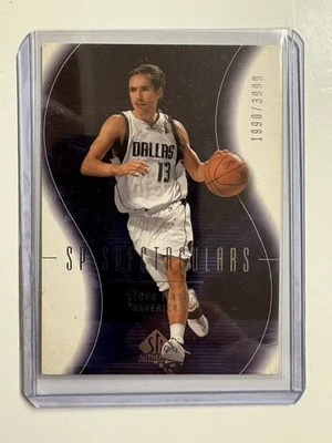 2003-04 SP Authentic - Steve Nash Basketball Card # /3999 SP Spectaculars - Image 1 of 2