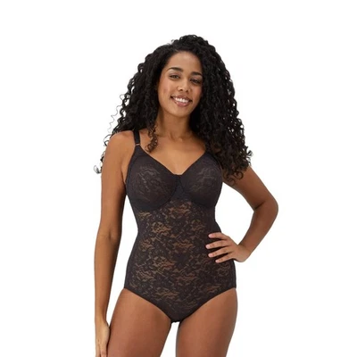 Bali Lace 'N Cuerpo Suave Modelador Más Breve UW Tazas Transparente Firme Mujeres 36-C 8L10 Nuevo con Etiquetas Foto 1 de 4