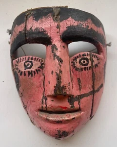 Carnival Mask Mexico 20th Century Ancient Collection - Picture 1 of 7