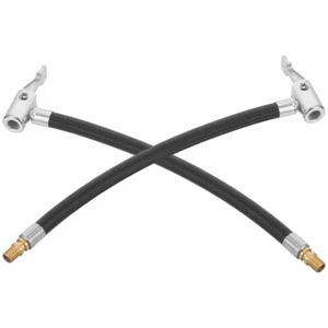 2 Pcs Inflator Tube Extension Hose Car Replacement Air Pump Cable - Picture 1 of 12