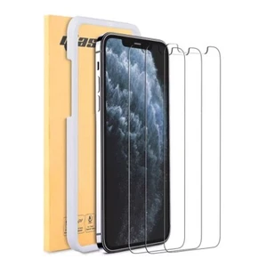 Confezione 3 iPhone 12 6.1 Pollici Vetro Temperato NUOVO - Foto 1 di 6