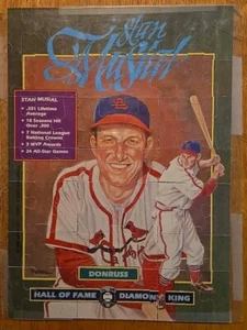 1988 Stan Musial Donruss Hall of Fame Diamond Kings puzzle Complete Cardinals - Picture 1 of 6