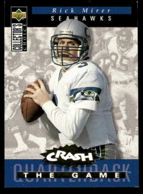 1994 Collector's Choice #C3 Rick Mirer You Crash the Game Gold Exchange - Image 1 of 2