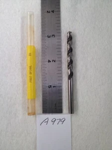 1 NEW USA #4 (.2090") SOLID CARBIDE FAST SPIRAL DRILL. 3" OAL  (A979) - Picture 1 of 1