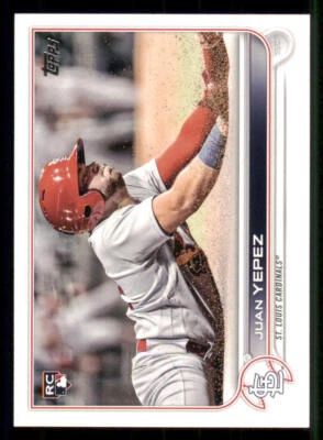 2022 Topps #506 Juan Yepez RC - Image 1 of 2