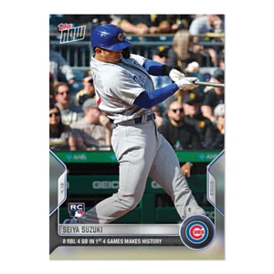 #40 Seiya Suzuki - 2022 MLB TOPPS NOW RC - Bild 1 von 2