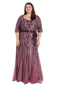 Women Sweetheart Neckline Evening Gown Plus Size - Picture 1 of 12