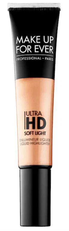 Make Up For Ever Ultra HD Soft Light Liquid Highlighter 30 golden champagne NIB - Image 1 of 1
