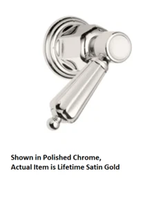 California Faucets TO-68-W-LSG San Clemente Wall Or Deck Handle Trim Only - Foto 1 di 1