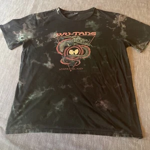 T-shirt tinta doppia cravatta Wu tang staten island adulto L - Foto 1 di 8
