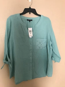 NAPA VALLEY Damen Übergröße Top GR: 1X NEU mit Etikett! - Bild 1 von 6