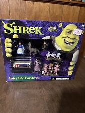 NEW McFarlane Toys Shrek Fairy Tale Fugitives Mini Figures Set Worn Box 2001