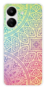 Coque en silicone imprimée compatible Xiaomi Redmi 13C Mandala Pastel - Picture 1 of 3