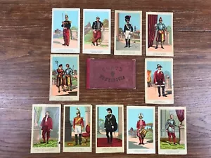 Carnet de CHROMO circa. 1880 Corte Pontificia VATICAN Corps Pontificaux - Picture 1 of 7