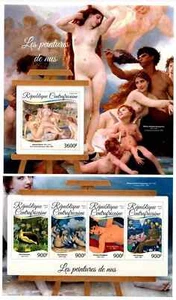 Amedeo Modigliani; Auguste Renoir ; Cezanne ; Art/ Paintings MNH** - Picture 1 of 1