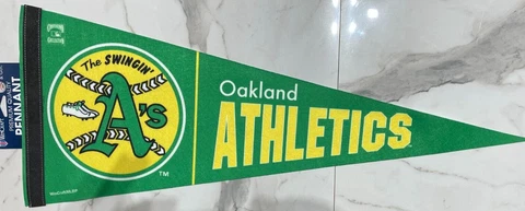 OAKLAND A'S COOPERSTOWN COLLECTION MLB BASEBALL VINTAGE PENNANT NEW/ MINT Cover