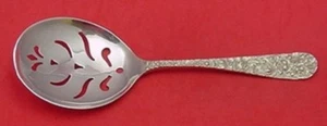 Rose by Stieff Sterling Silver Pea Spoon 8" - Picture 1 of 2