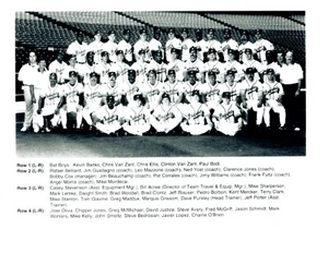 CAMPEONES DE LA SERIE MUNDIAL 1995 EQUIPO ATLANTA BRAVES FOTO 8X10 CORTE DE BÉISBOL GEORGIA - Imagen 1 de 1