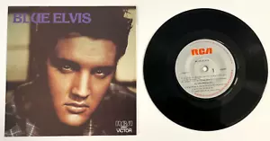 ELVIS PRESLEY~ "BLUE ELVIS" PICTURE SLEEVE WITH 45 RPM #20667 - Picture 1 of 5