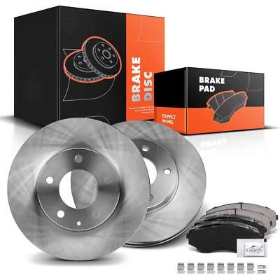 Nuevos rotores de freno de disco delanteros y pastillas de freno de cerámica para Mazda MPV 2000-2006 Foto 1 de 4