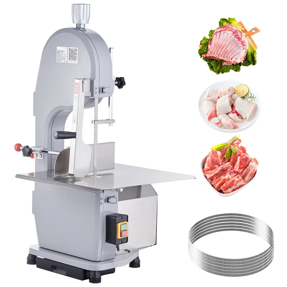 1500W Electric Meat Bone Saw Machine Commercial Frozen Meat Bandsaw Cut Butcher - Image 1 of 2
