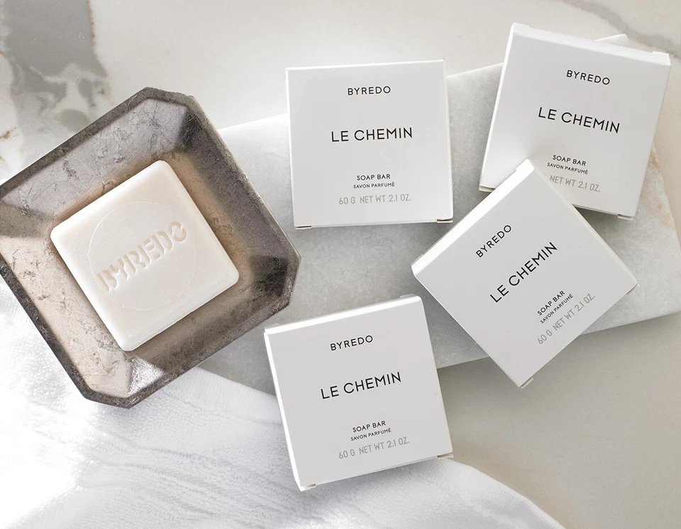 Byredo Le Chemin Soap Boxed 2oz/60g 4 Pack New