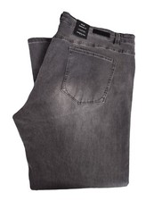 Kenneth Cole New York Men's Tapered Fit Jeans Size 46x30 Grey Stretch Denim 
