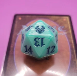 Theros Fate Reforged - Teal Spindown D20 Counter - Magic The Gathering - MTG - Bild 1 von 2
