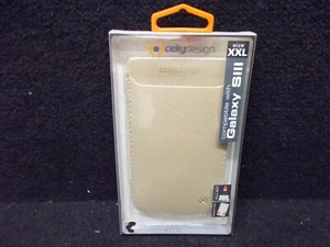 celly Handyhülle für Samsung Galaxy S3, XXL Ledercase, OVP. #K-319-30 - Picture 1 of 2