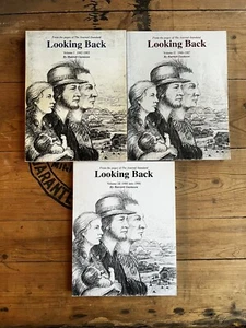 3 Volume Set Harriet Gustafson ‘Looking Back’ Journal Standard Books Freeport Il - Picture 1 of 15