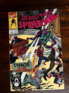 Deadly Foes Of Spider-Man #2 (Marvel 1991) High Grade - Picture 1 of 2