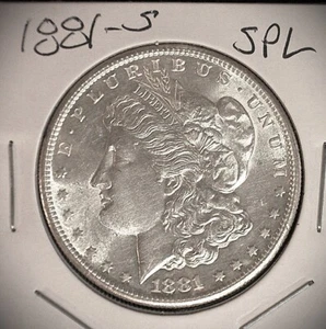 1881-S $1 Morgan Silver Dollar - PQ - Picture 1 of 3