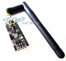2.4G NRF24L01+PA+LNA SMA Antenna Wireless Transceiver communication module