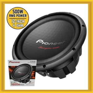 Pioneer Champion Series 12" Dual Voice Coil 4 ohm Car Component Subwoofer 1600W - Picture 1 of 3