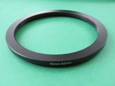 95mm-82mm Stepping Step Down Male-Female Lens Filter Ring Adapter 95mm-82mm  - Image 1 of 2