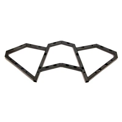 Polaris Rack Weld, Rear, Black, Genuine OEM Part 1018901-329, Qty 1 Foto 1 de 4